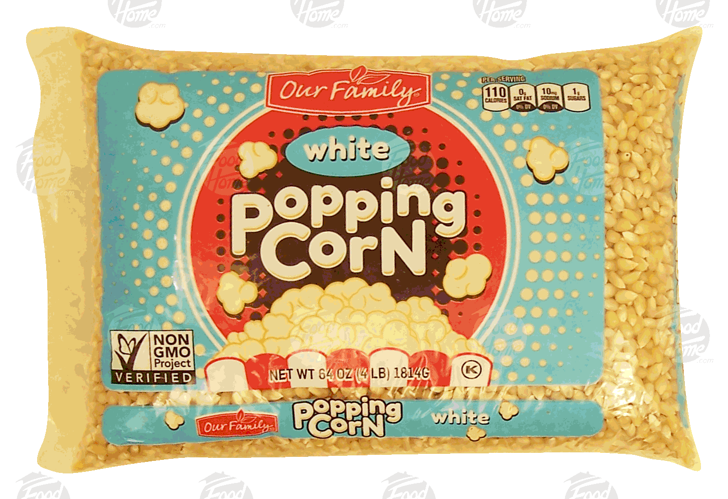 Our Family  unpopped white popping corn Full-Size Picture